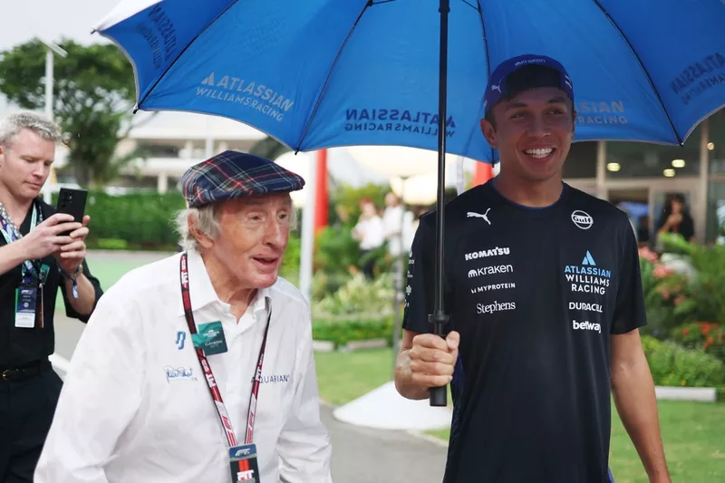 Alexander Albon, Williams, Jackie Stewart
