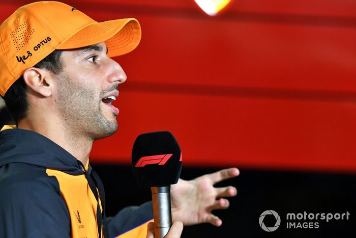 Daniel Ricciardo, entrevista en McLaren