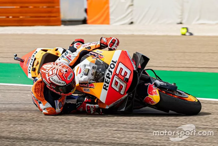 Accidente de Marc Márquez, Repsol Honda Team