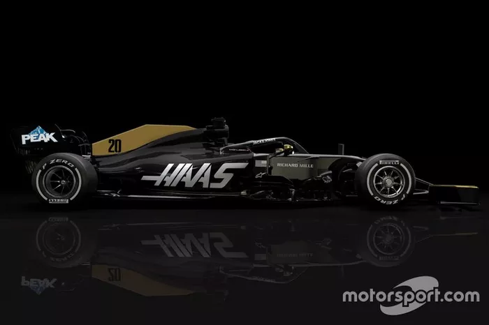 Haas F1 Team VF-19 sin Rich Energy