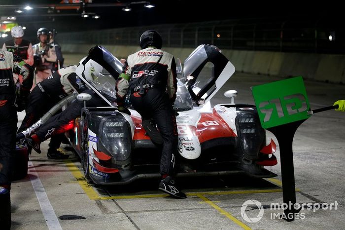 #8 Toyota Gazoo Racing Toyota TS050: Sébastien Buemi, Kazuki Nakajima, Fernando Alonso