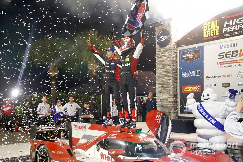 Ganadores #31 Action Express Racing Cadillac DPi: Felipe Nasr, Eric Curran, Pipo Derani