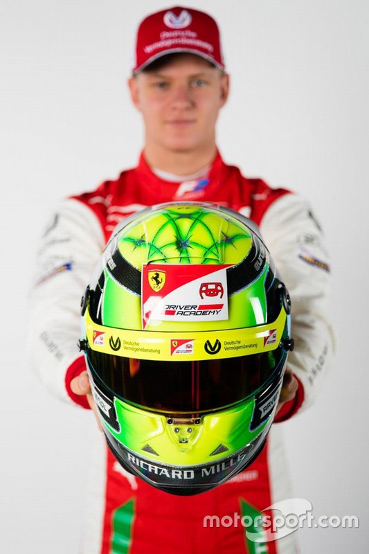 Helmet of Mick Schumacher, Prema Racing
