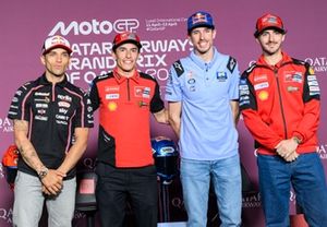 Jorge Martín, Aprilia Racing Team, Marc Márquez, Ducati Team, Alex Márquez, Gresini Racing, Francesco Bagnaia, Ducati Team