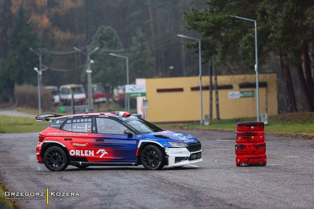 Testy przed Rajdem Barbórka