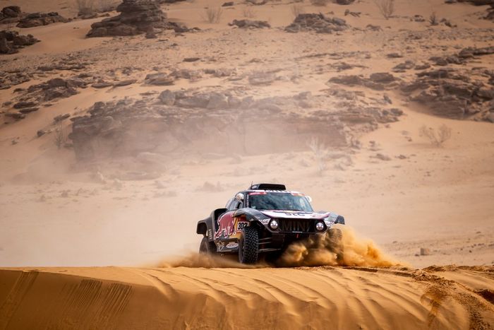 #302 X-Raid Mini JCW Team: Stéphane Peterhansel, Edouard Boulanger