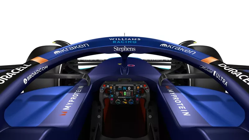 Williams FW45 Las Vegas-kleuren