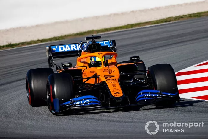 Lando Norris, McLaren MCL35 