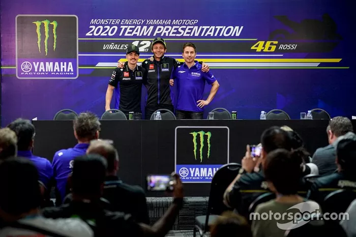 Maverick Vinales, Valentino Rossi, Jorge Lorenzo, Yamaha Factory Racing