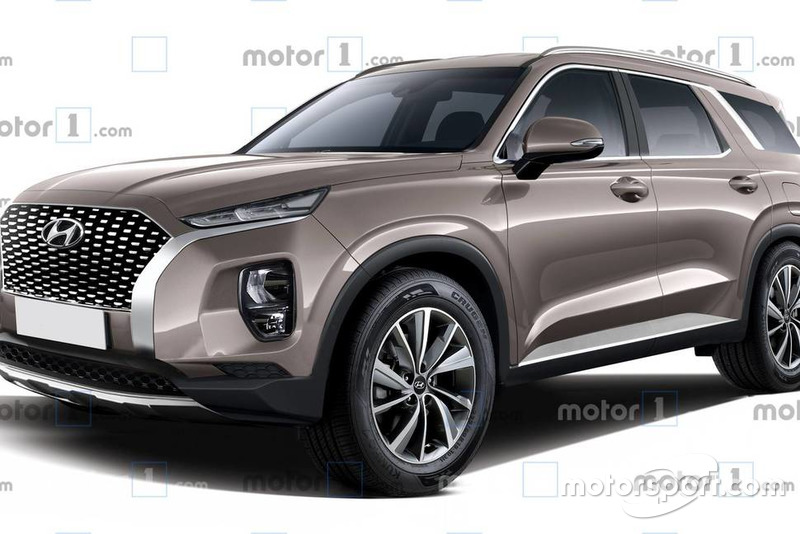 Рендер Hyundai Palisade