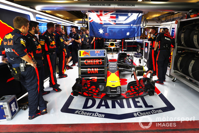 Повідомлення Red Bull для Даніеля Ріккардо, Red Bull Racing RB14