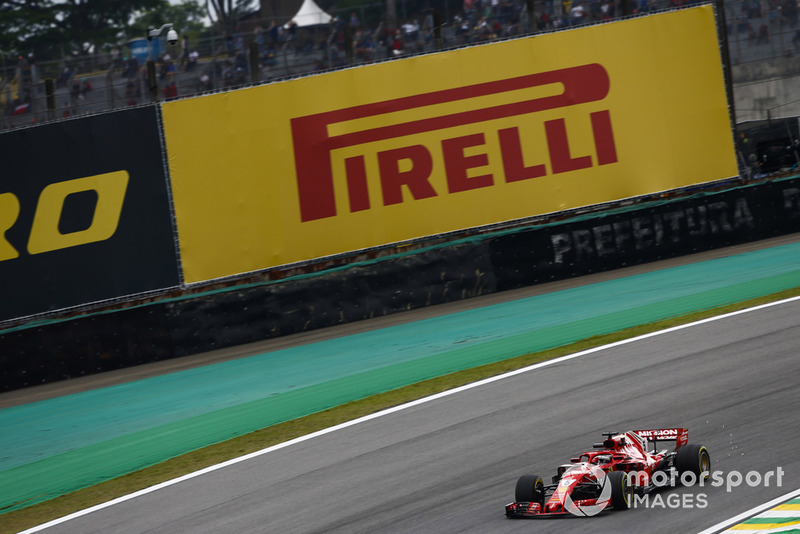 Sebastian Vettel, Ferrari SF71H.
