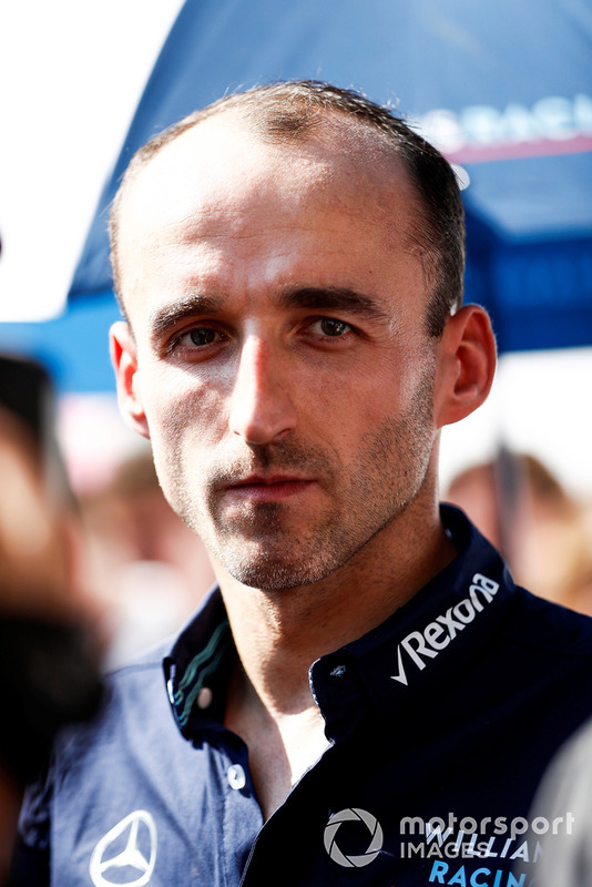 Robert Kubica, Williams Racing, parla con la stampa