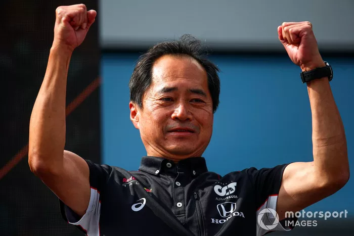 Podio: Toyoharu Tanabe, Director técnico F1 Honda