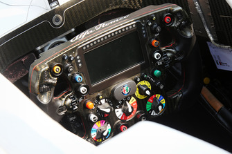 Sauber F1 steering wheel