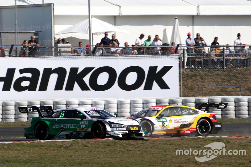 Crash, Mike Rockenfeller, Audi Sport Team Phoenix, Audi RS 5 DTM, Augusto Farfus, BMW Team RMG, BMW M4 DTM