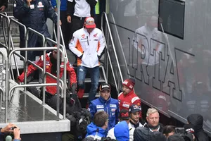 Marc Marquez, Repsol Honda Team, quitte la réunion de la Commission de sécurité