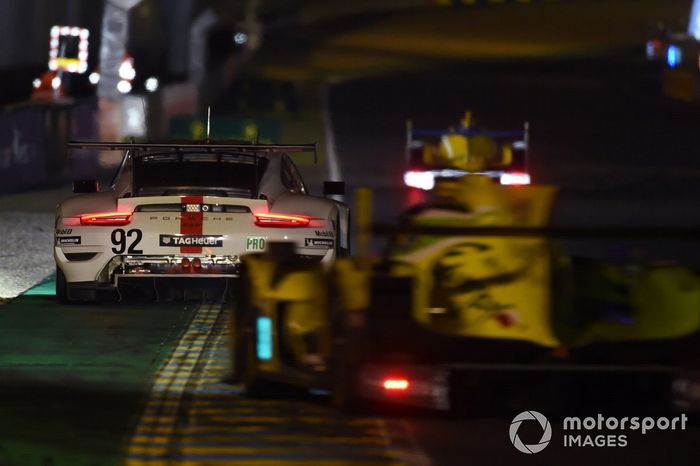 #92 Porsche GT Team Porsche 911 RSR LMGTE Pro de Michael Christensen, Kevin Estre, Laurens Vanthoor