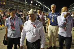Bernie Ecclestone, in griglia
