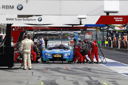 Boxenstopp: Edoardo Mortara, Audi Sport Team Abt Sportsline, Audi RS 5 DTM