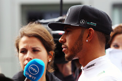 Lewis Hamilton, Mercedes AMG F1 Team con i media