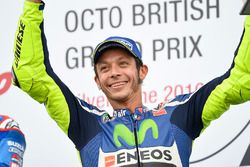 Podium: tercero, Valentino Rossi, Yamaha Factory Racing