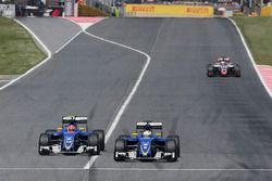 Felipe Nasr, Sauber F1 Team y Marcus Ericsson, Sauber F1 Team