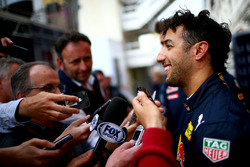 Daniel Ricciardo, Red Bull Racing im Gespräch mit der Presse