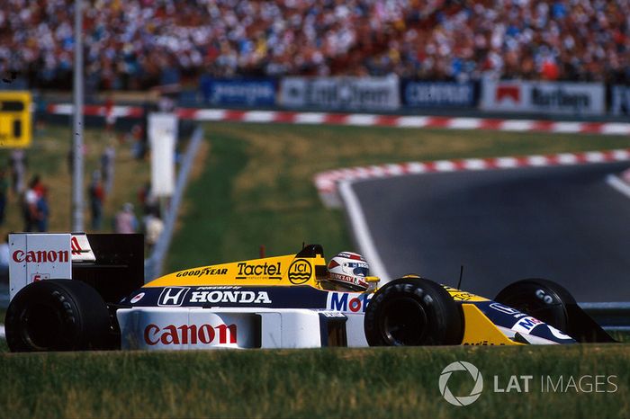 23. Nelson Piquet - Williams FW11B-Honda - GP da Hungria de 1987