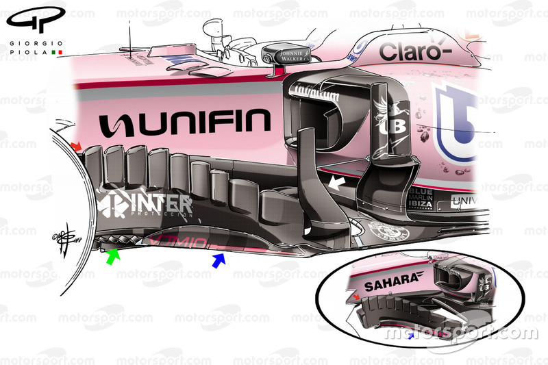 Force India VJM10, Mexiko GP