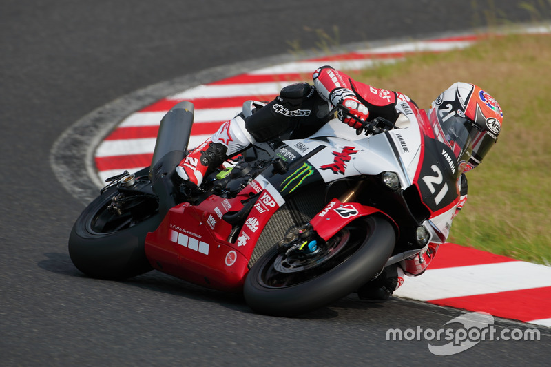 # 21 Yamaha Factory Racing Team: Katsuyuki Nakasuga, Alex Lowes, Michael van der Mark