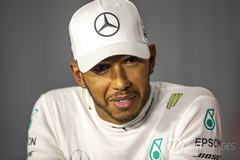 Lewis Hamilton, Mercedes-AMG F1 in the Press Conference