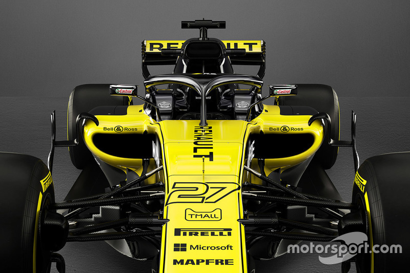 Renault F1 Team RS18 detail voorkant