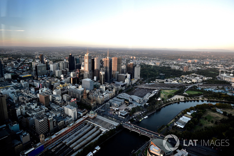 Le paysage de Melbourne
