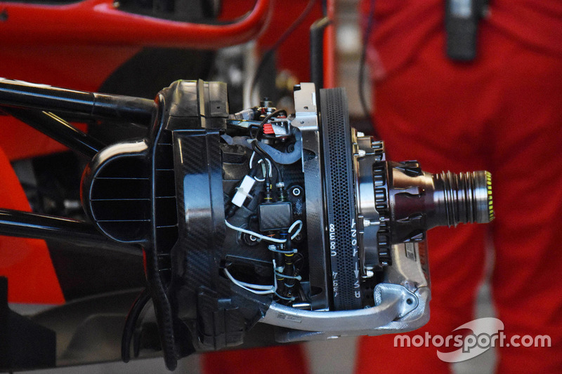 Ferrari SF71H brake detail