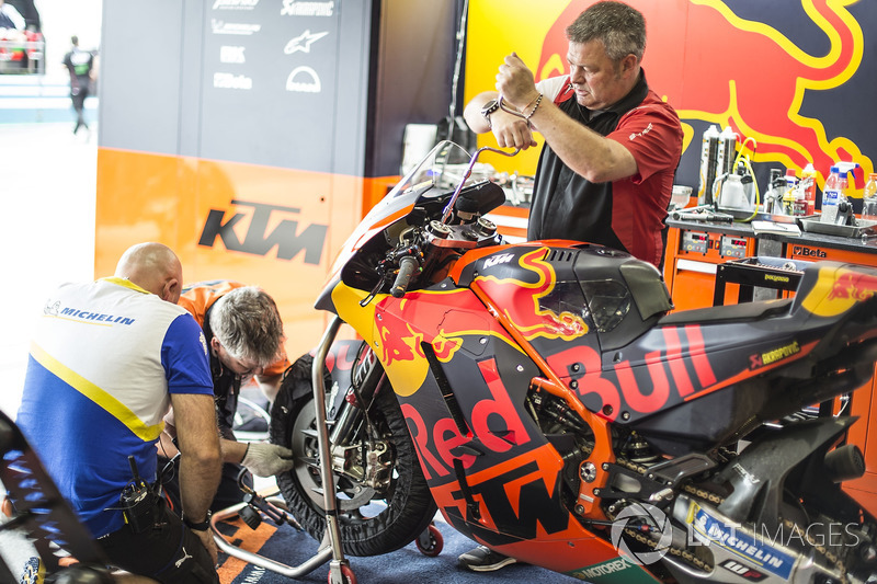 Налаштування підвіски WP на мотоциклі Red Bull KTM Factory Racing