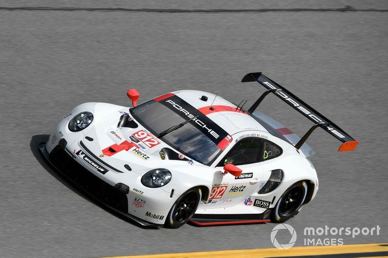 #912 Porsche GT Team Porsche 911 RSR - 19, GTLM: Laurens Vanthoor, Earl Bamber, Mathieu Jaminet