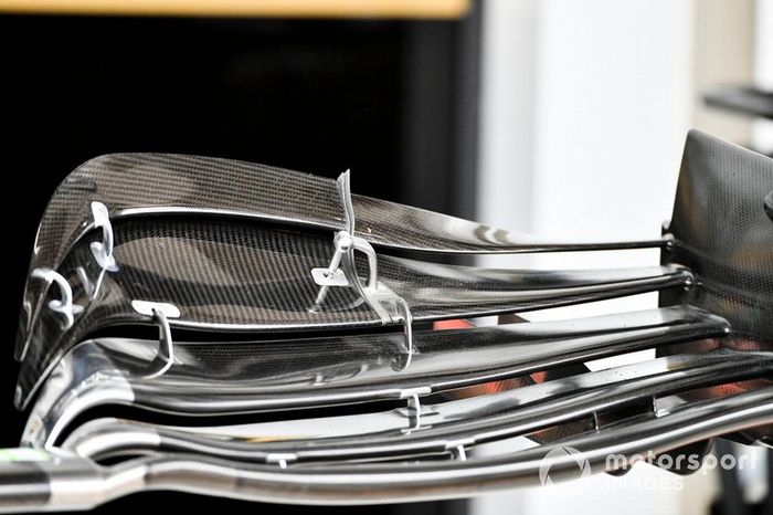 Alerón delantero del Haas F1 Team VF-19 