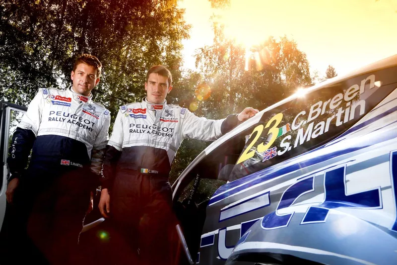 Scott Martin y Craig Breen, Ford Fiesta RS WRC