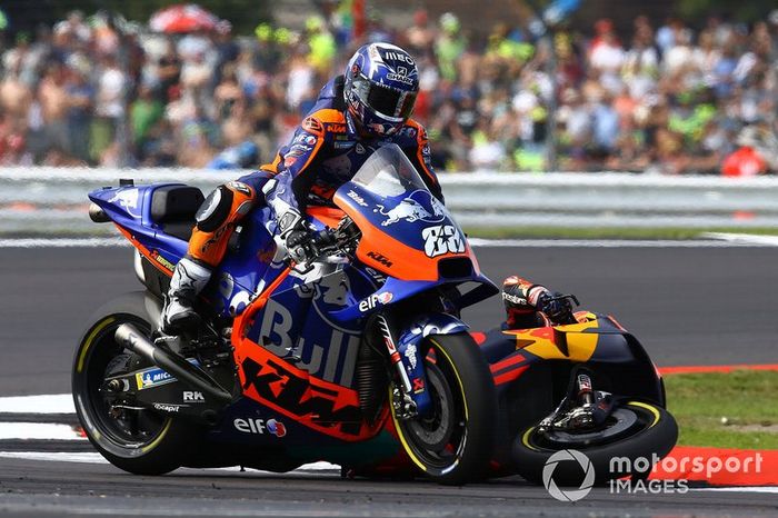 Johann Zarco, Red Bull KTM Factory Racing et Miguel Oliveira, Red Bull KTM Tech 3