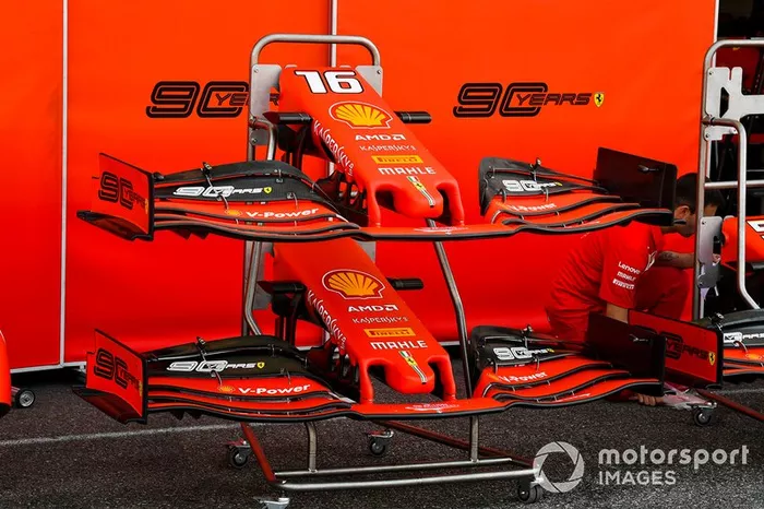Alerón delantero del Ferrari SF90 