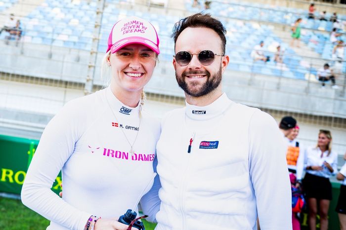 #85 Iron Dames Lamborghini Huracan LMGT3 Evo2: Michelle Gatting, #35 Alpine Endurance Team Alpine A424: Jules Gounon