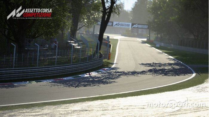 El circuito de Monza en Assetto Corsa Competizione