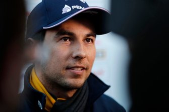 Sergio Perez, Racing Point F1 Team met de media