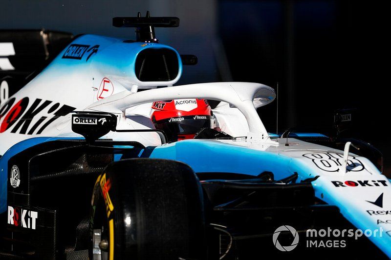 Robert Kubica, com a Williams FW42, foi o 11º