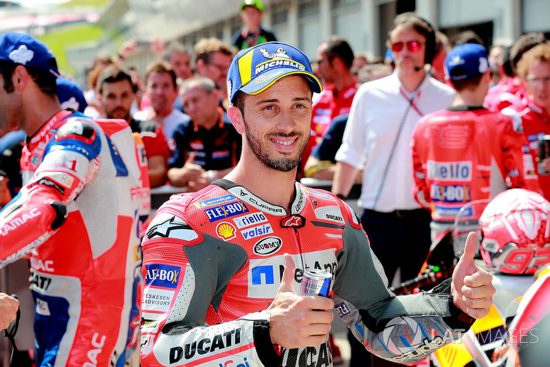 Second place Andrea Dovizioso, Ducati Team