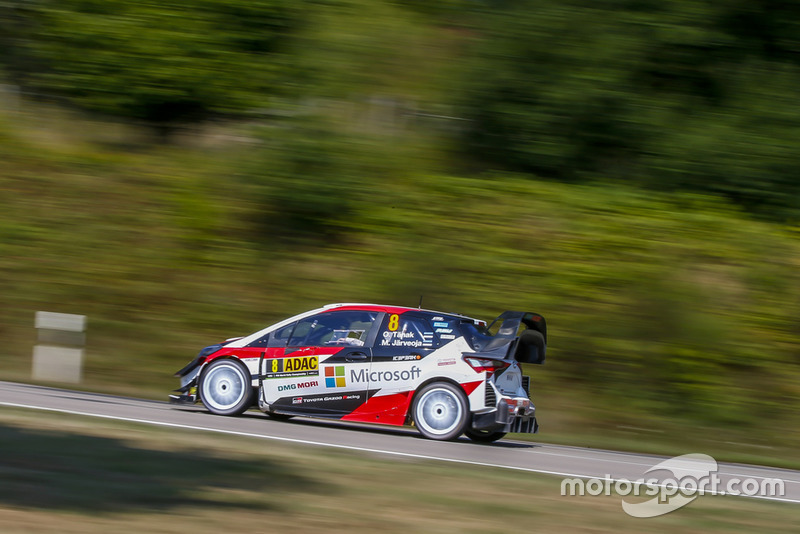 Ott Tanak, Martin Järveoja, Toyota Yaris WRC, Toyota Gazoo Racing