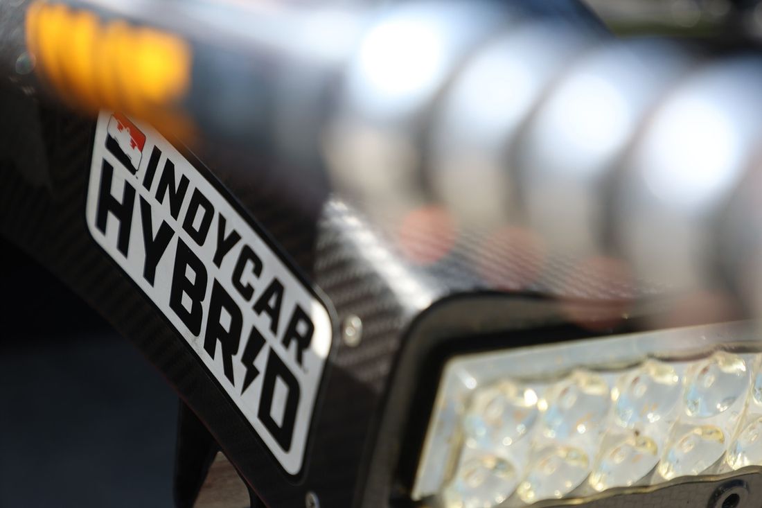 Naklejka Indycar Hybrid