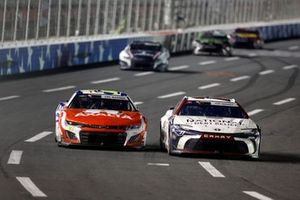 William Byron, Hendrick Motorsports Chevrolet; Denny Hamlin, Joe Gibbs Racing Toyota