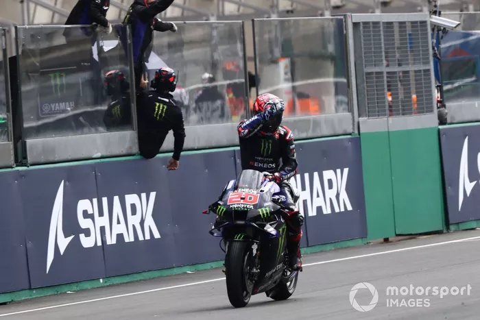 Tercer lugar Fabio Quartararo, Yamaha Factory Racing